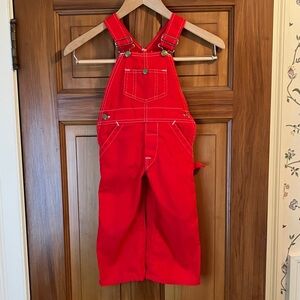 Red Overalls, Liberty bibs